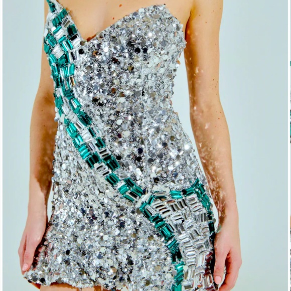 AKIRA Dresses & Skirts - New Akira LET ME REMIND YOU RHINESTONE MINI DRESS